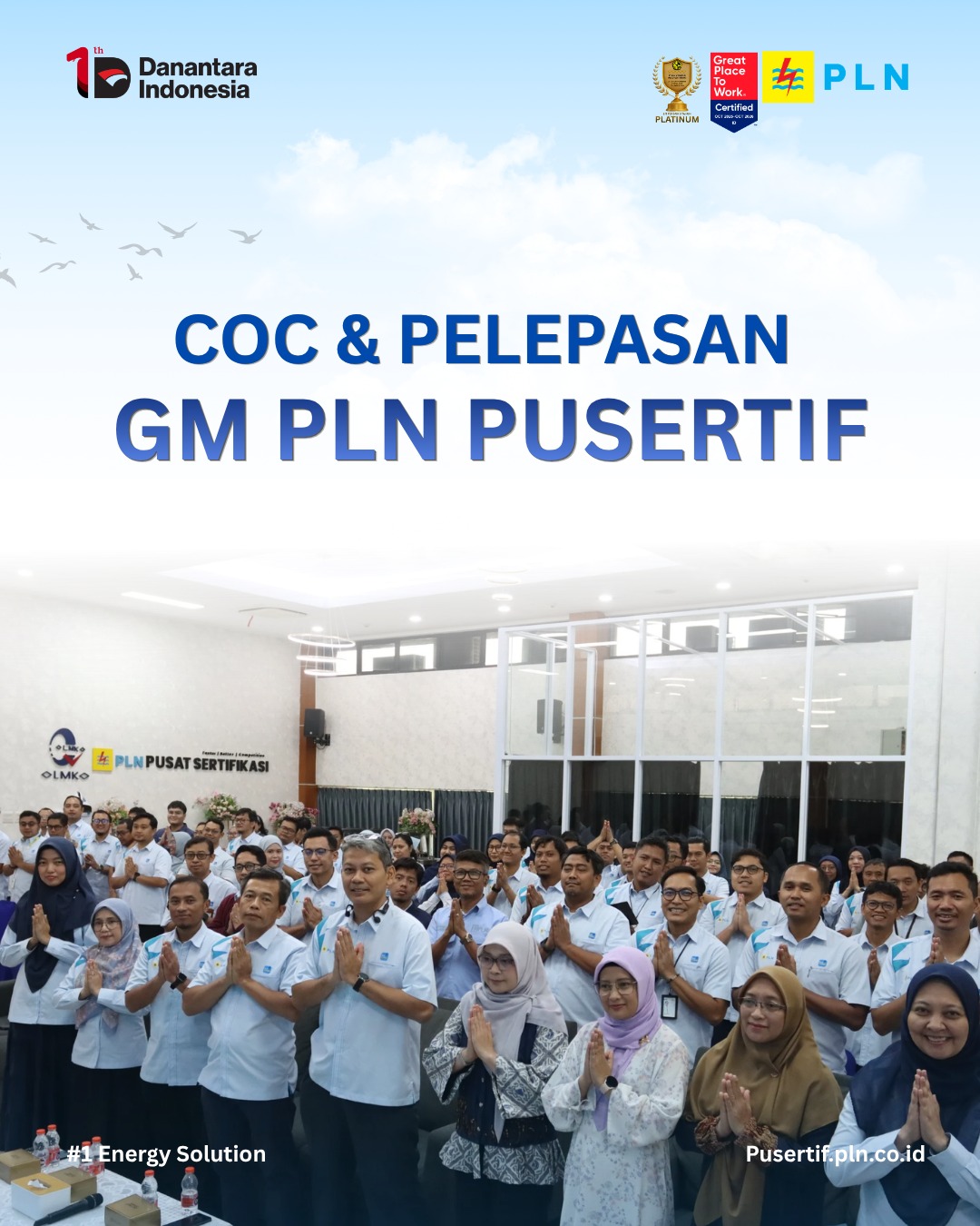 PLN Pusertif terus memperkuat implementasi Code of Conduct (COC) sebagai fondasi dalam menjaga keandalan dan kualitas layanan ⚡